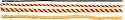 3/8 inch Red/Yellow Rope, per foot