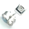 9ct White Gold and Diamond Single Stud Earring, THIS IS A TINY SINGLE EARRING!