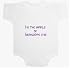 Apple of grandpas eye Baby Ultrasoft Onesie