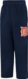 Detroit Tigers Kids 4-7 adidas Navy Fleece Pants