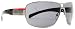 AUTHENTIC PRADA SPS50H SPS 50H 5AV5Z1 5AV-5Z1 GUN METAL FRAME POLAR GREY LENS 68/09/125 SUNGLASSES S