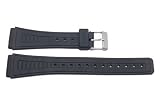 Casio Replacement 18mm Black Watch Strap - P3014