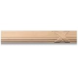 2W X 7/8W X 96L (REPEAT 12), Hand Carved REED & RIBBON Hard Wood Molding, (Zakros Moulding)