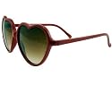 Funky Heart Shaped Kiss Lolita Sunglasses Gradient Lens