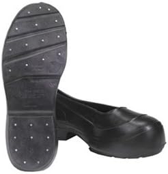 Overboots, PVC, 4 In, Tread Studs, Blk, 3X, PR