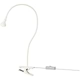 Ikea 102.142.08 Jansjo LED Clamp Spotlight, White