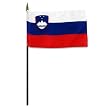 Slovenia Flag 4 x 6 inch