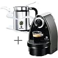 Cheap Nespresso C100-US-AERO Essenza Automatic Single-Serve Espresso Machine with Nespresso Aeroccino Milk Frother, Titanium