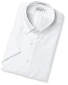 Van Huesen Men's Easy Care Pinpoint Solid Short Sleeve Shirt