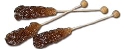 Dryden Amber Sugar Swizzle Sticks, 72-Count Package