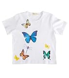 Nature T-Shirt Kit with 7 Incredibly Detailed Iron-On Designs, Butterflys
