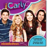 Nickelodeon iCarly A 16-Month 2011 Wall Calendar