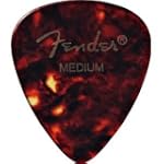 Fender 351 Classic Celluloid Guitar Picks, 12 Pack, Shell, Medium