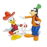 Mickey Mouse Clubhouse Animated Figures: Cowboy Donald and Goofy