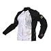 JOE ROCKET GOLD DIGGER WOMEN'S MOTORCYCLE JACKET-BLACK/WHITE-LARGE-NEW-OPEN BOX SPECIAL!!