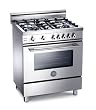 Bertazzoni : Professional X304GGVXLPG 30in Pro-Style Gas Range