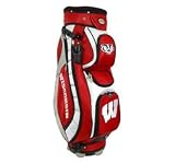 Team Effort Lettermans Club II Cooler Collegiate Cart Bag - Wisconsin Badgers
