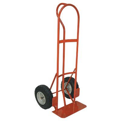 Milwaukee Hand Truck - 800-Lb. Capacity, P-Handle, 12in. Stud Tires, Model# 48866