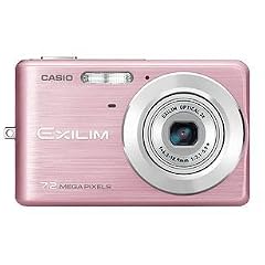 Casio EXILIM EX-Z77 PK Digitalkamera (7 Megapixel, 3-fach opt. Zoom, 6,6 cm (2,6 Zoll) Display) pink