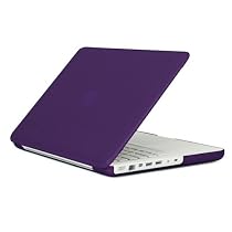Speck Products MB13PU-SAT-PU-V2 See Thru Satin, Soft Touch Hard Shell Case, for 13-inch MacBook Polycarbonate Unibody, Purple - DOES NOT FIT MACBOOK PRO
