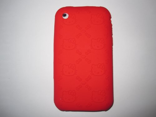 hello kitty red wallpaper. Stamped Hello Kitty Wallpaper