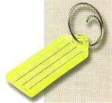 Key Tag W/Tang Ring 12300 Assorted 100/Box