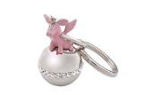 Produkt-Bild: GIFT COMPANY 72391 Schwein auf Kugel Schl&uuml;sselanh&auml;nger klare Steine