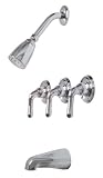 Premier 120636 Sanibel Three-Handle Tub & Shower Faucet, Chrome