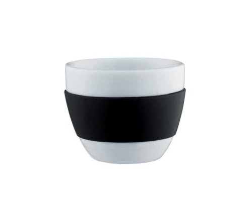 Koziol Espresso Tasse Aroma solid schwarz