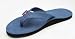 Rainbow Sandals Womens Color Leather Wide Strap Single Arch - Blue Small