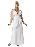 Sexy Aphrodite White Dress Greecian Goddess Costume Greek God Mythology Costume