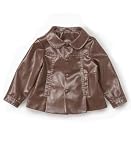 GUESS Girls Topstitched Faux Leather Jacket