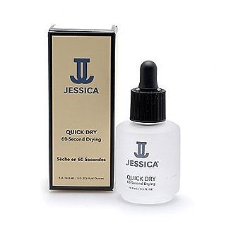 Jessica Nails Quick Dry Top Coat - 60 Second Drying - 0.5oz