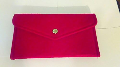 Hand Made Red Felt Prayer Bead Pouch/Bag #249