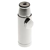 Silver Metal Snuff Bullet Rocket Snorter
