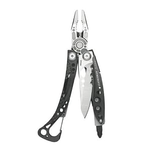 Leatherman Skeletool CX Combo Straight Serrated Knife with Nylon Sheath by 