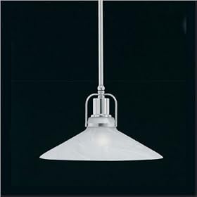 Newport Pendant in Brushed Nickel by Thomas Lighting