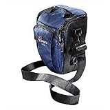 Lowepro Topload Zoom 2 - Holster bag ( for camera ) - TXP, TXP ripstop - black, navy blue