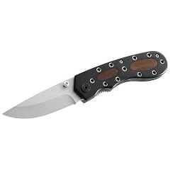 Herbertz Einhandmesser, AISI 420, Aluminium-Heft, Rosewood-Schalen
