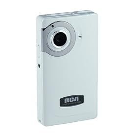 Click here to buy RCA EZ201 Small Wonder 60 Minute Point-and-Shoot Camcorder (White) by Thomson.