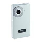RCA EZ201 Small Wonder 60 Minute Point-and-Shoot Camcorder (White)