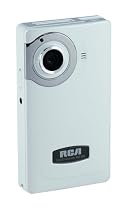 RCA EZ201 Small Wonder 60 Minute Point-and-Shoot Camcorder (White)