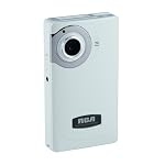 RCA EZ201 Small Wonder 60 Minute Point-and-Shoot Camcorder (White)