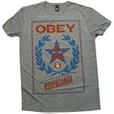 Obey: Classic Crest Shirt-grey/xl