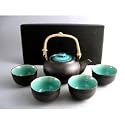 Ceramic japanese tea gift set - ocean blue Miya Japanese Tableware Gifts