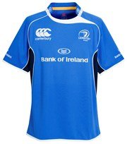 CANTERBURY Leinster Alternate Rugby Pro Junior Shirt, White/Navy, Age 14 CANTERBURY Leinster Alternate Rugby Pro Junior Shirt, White/Navy, Age 14