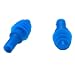 Airsoft Blue Reusable Earplugs No Cord Pair