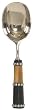 Decorative Ice Scoop with Beaded Horn Handle