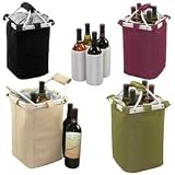 Metro Quattro Insulated Wine Bottle carrier tote