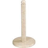 Creative Home Byzantine-Champagne Marble Upright Paper Towel Holder